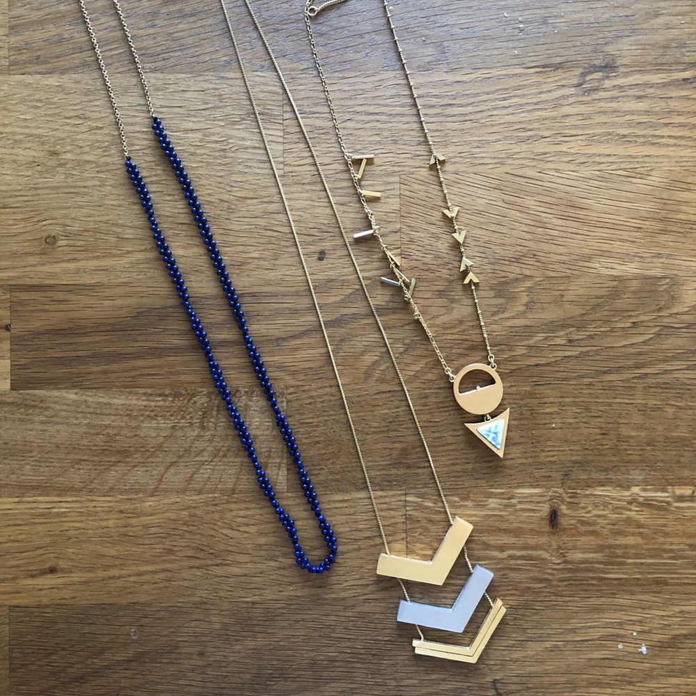 Bundle of three Madewell necklaces